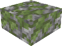 Mossy Cobblestone Slab