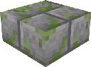 Mossy Stone Brick Slab