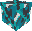 Cyan Glazed Terracotta